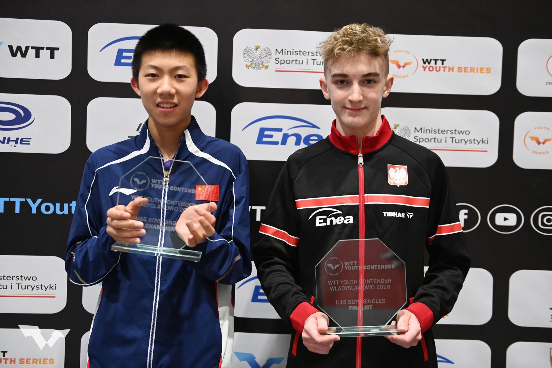 企鹅体育-勇夺双冠！国乒14岁新星崛起：外公带他入门，看齐王楚钦林诗栋？